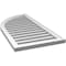 Ekena Millwork Quarter Round Top Left Surface Mount PVC Gable Vent w/ 2"W x 1-1/2"P Brickmould Frame, 20"W x 40"H GVPQL20X4002SF - alternate 4